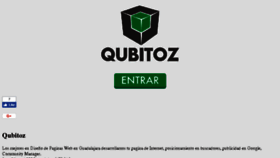 What Qubitoz.com website looked like in 2017 (6 years ago)