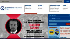 What Quintessenzaedizioni.com website looked like in 2017 (6 years ago)