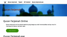 What Quran-terjemah.org website looked like in 2017 (6 years ago)