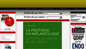 What Quintessence-international.fr website looked like in 2017 (6 years ago)