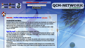 What Qcm-network.com website looked like in 2017 (6 years ago)