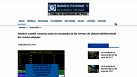 What Quinielanacional.com.ar website looked like in 2017 (6 years ago)
