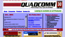 What Quadcomm.net website looked like in 2017 (6 years ago)