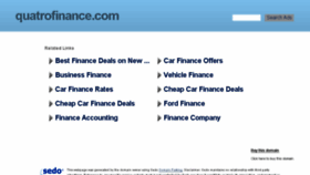 What Quatrofinance.com website looked like in 2017 (6 years ago)