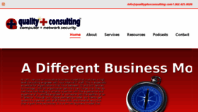 What Qualityplusconsulting.com website looked like in 2017 (6 years ago)