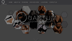 What Quantumclothing.com website looked like in 2017 (6 years ago)