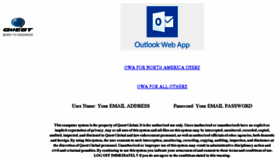 What Qmail.quest-global.com website looked like in 2017 (6 years ago)