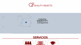 What Qualityobjects.com website looked like in 2017 (6 years ago)