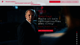 What Quirinprivatbank.de website looked like in 2018 (6 years ago)