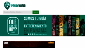What Quehaypahoypanama.com website looked like in 2018 (6 years ago)