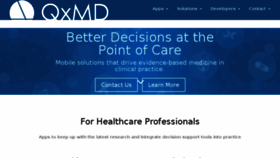 What Qxmd.com website looked like in 2018 (6 years ago)