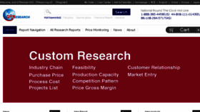 What Qyresearchglobal.com website looked like in 2018 (6 years ago)