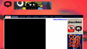 What Qmusica.tv website looked like in 2018 (6 years ago)