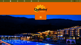 What Quellenhof.it website looked like in 2018 (6 years ago)