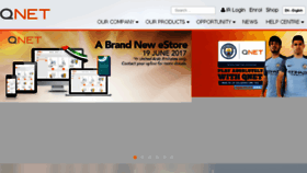 What Qnet.ae website looked like in 2018 (6 years ago)