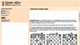 What Queenalice.com website looked like in 2018 (6 years ago)