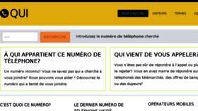 What Quinumero.info website looked like in 2018 (6 years ago)