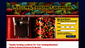 What Qualityvendinglocations.com website looked like in 2018 (6 years ago)