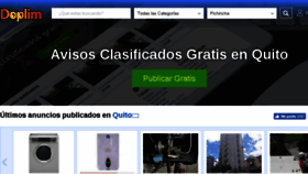 What Quito.doplim.ec website looked like in 2018 (6 years ago)