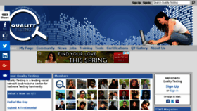What Qualitytesting.info website looked like in 2018 (7 years ago)