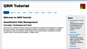 What Qrmtutorial.org website looked like in 2018 (6 years ago)