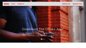 What Qrake.com website looked like in 2018 (5 years ago)