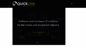 What Quicklink.tv website looked like in 2018 (5 years ago)