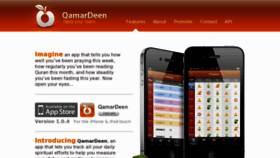 What Qamardeen.com website looked like in 2018 (5 years ago)