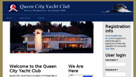 What Queencity.org website looked like in 2018 (5 years ago)