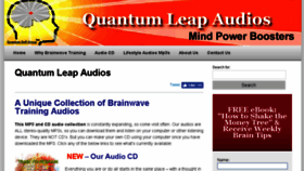 What Quantumleapaudios.com website looked like in 2018 (5 years ago)