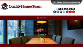 What Qualityhomesteam.com website looked like in 2018 (5 years ago)