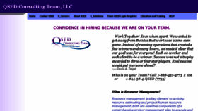 What Qsedinnovativesolutions.com website looked like in 2018 (5 years ago)