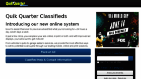 What Qqclassifieds.com website looked like in 2018 (5 years ago)