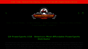 What Q9powersportsusa.com website looked like in 2018 (5 years ago)
