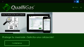What Qualligas.com website looked like in 2018 (5 years ago)