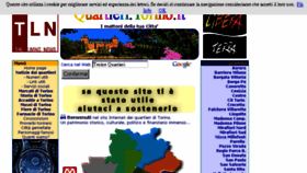 What Quartieri.torino.it website looked like in 2018 (7 years ago)