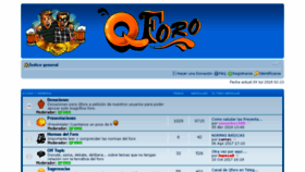 What Qforo.com website looked like in 2018 (5 years ago)