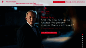 What Quirinprivatbank.de website looked like in 2018 (5 years ago)