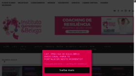 What Quimioterapiaebeleza.com.br website looked like in 2018 (5 years ago)