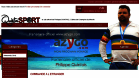 What Quintaisport.fr website looked like in 2018 (5 years ago)