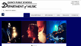 What Qpsmusic.org website looked like in 2018 (5 years ago)