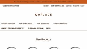 What Qqplace.com website looked like in 2018 (5 years ago)
