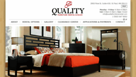 What Qualityfurniturerental.com website looked like in 2018 (5 years ago)