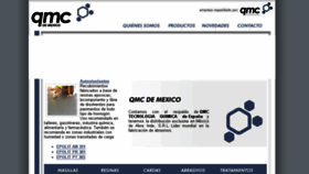What Qmcdemexico.com website looked like in 2018 (5 years ago)