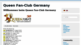 What Queenfcg.de website looked like in 2018 (5 years ago)
