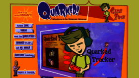 What Quarked.org website looked like in 2018 (5 years ago)