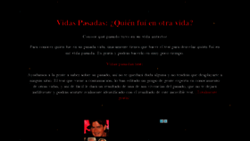 What Quefuienmividapasada.net website looked like in 2018 (5 years ago)