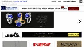 What Quintessencejewelry.com website looked like in 2018 (5 years ago)