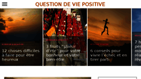 What Question-de-vie.com website looked like in 2018 (5 years ago)