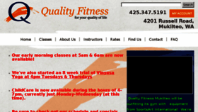 What Qualityfitnessmukilteo.com website looked like in 2018 (5 years ago)